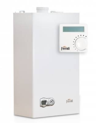 Настенный газовый котел Ferroli Fortuna F 40 + Термостат